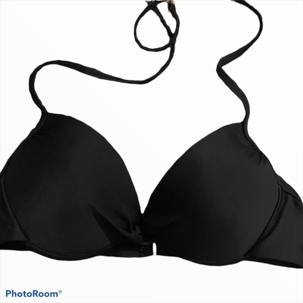 Swimsuit top extra padding and bottom set